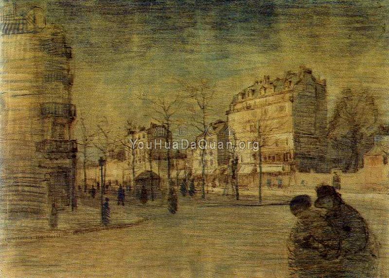 街景 - 文森特·威廉·梵高